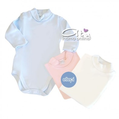 Body lupetto neonato termocotone Ellepi 3 e 24 mesi