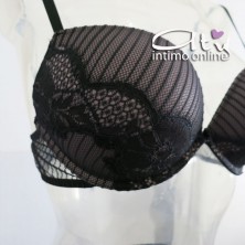 Completino gessato push up +2 taglie Ricercato Stiloso Lormar