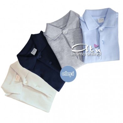 Body polo neonato termocotone Ellepi 3 24 mesi