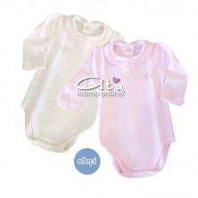 Body polo neonata bambina termocotone Ellepi 3 24 mesi