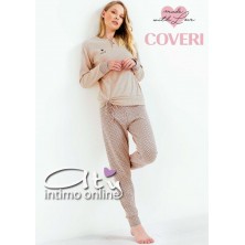 Pigiama Coveri Pois punto Milano homewear EP3052