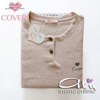 Pigiama Coveri Pois punto Milano homewear EP3052