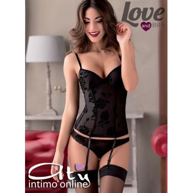 Completino intimo LoveAndBra 14999 tulle floccato