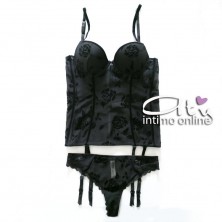 Completino intimo LoveAndBra 14999 tulle floccato