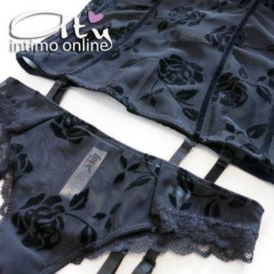 Completino intimo LoveAndBra 14999 tulle floccato