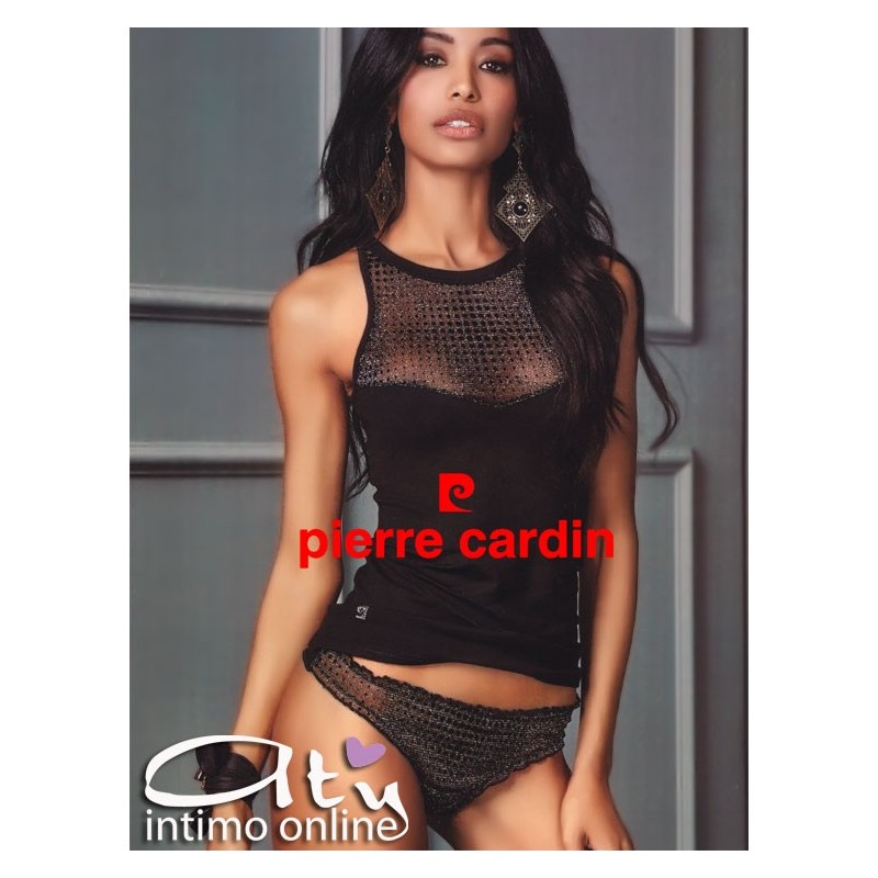 Completino top + brasiliana trasparente lurex Pierre Cardin 9426