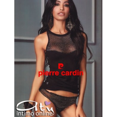 Completino top + brasiliana trasparente lurex Pierre Cardin 9426