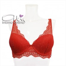 Completino lingerie in pizzo rosso Infiore Joy
