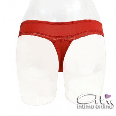 Jadea Perizoma animalier 6900 Rosso