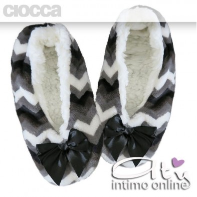 Pantofola bassa motivo zig Ciocca 809