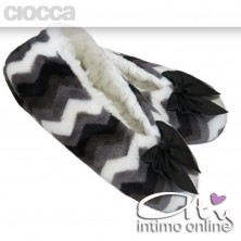 Pantofola bassa motivo zig Ciocca 809