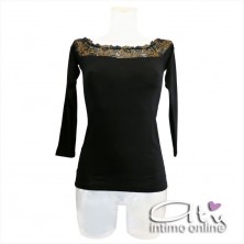 Jadea sottogiacca spalle nude pizzo bi-colore Modigliani 4841