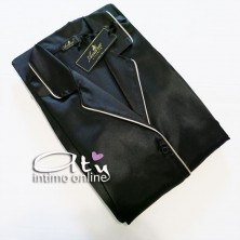 Pigiama in raso Andra Basic Line 8334