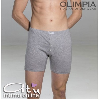 Olimpia boxer cotone gamba lunga 355