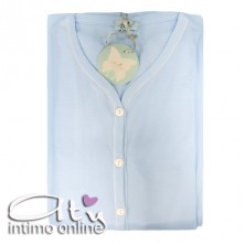 Andra Dreamwear pigiama aperto acquamarina 8286