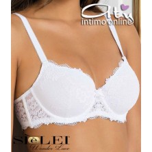 Reggiseno imbottito pizzo con ferretto SièLei 2454 Opera d’Arte