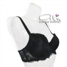 Reggiseno imbottito pizzo con ferretto SièLei 2454 Opera d’Arte