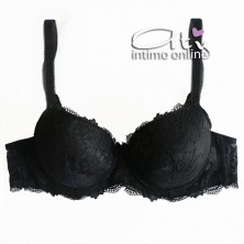 Reggiseno imbottito pizzo con ferretto SièLei 2454 Opera d’Arte