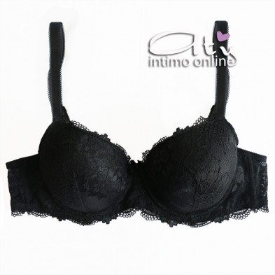 Reggiseno imbottito pizzo con ferretto SièLei 2454 Opera d’Arte