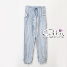 Pigiama pantalone a righe Coveri homewear EP4030