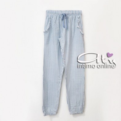 Pigiama pantalone a righe Coveri homewear EP4030