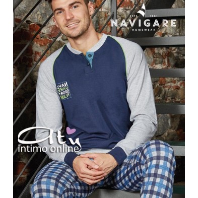 Pigiama estivo da uomo Navigare 140997 Homewear