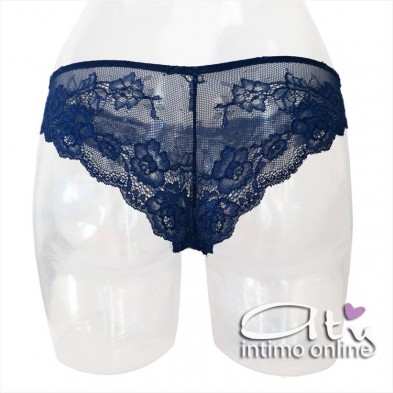 Infiore Completino bralette in pizzo blu Perfume PER4722