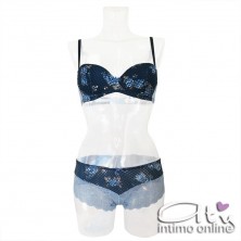 Completino Jadea balconcino e slip midi 4904