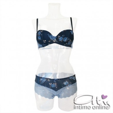 Completino Jadea balconcino e slip midi 4904