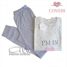 Pigiama cuore rilievo Coveri homewear EP4038