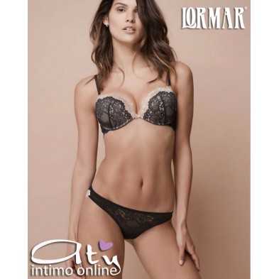 Lormar completino in pizzo push up +2 taglie Altamoda ALT901P