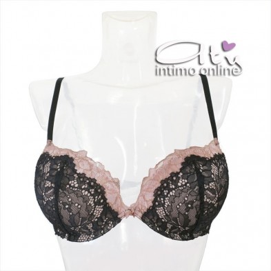 Lormar completino in pizzo push up +2 taglie Altamoda ALT901P