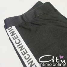 Meritex Leggings fitness con righe e fascia 5841
