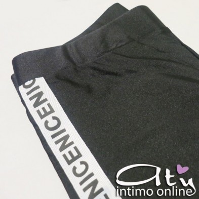 Meritex Leggings fitness con righe e fascia 5841