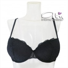 Reggiseno Push-Up pizzo Frizzante Lormar Bellezza italiana