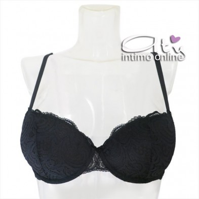 Reggiseno Push-Up pizzo Frizzante Lormar Bellezza italiana