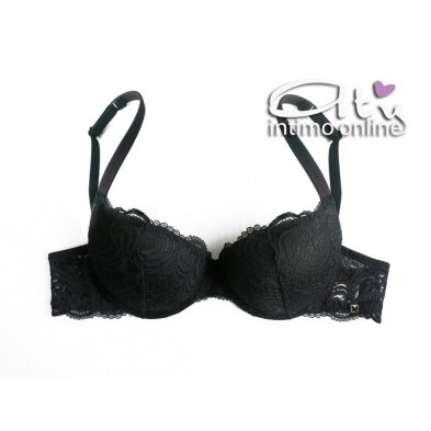 Reggiseno Push-Up pizzo Frizzante Lormar Bellezza italiana