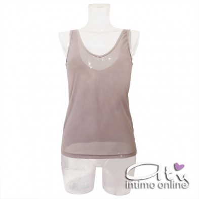 Canottiera reversibile cotone e tulle 7528 MagicDream