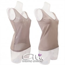 Canottiera reversibile cotone e tulle 7528 MagicDream