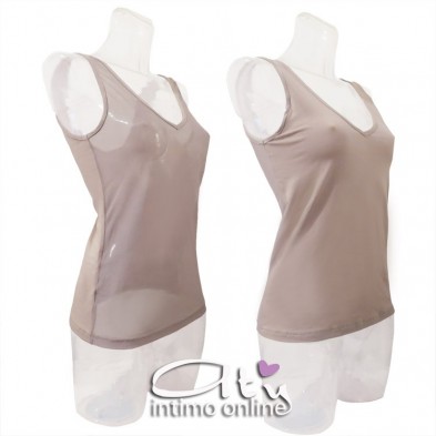 Canottiera reversibile cotone e tulle 7528 MagicDream