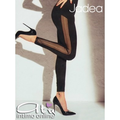 Jadea leggings estivo con bande di tulle 4958