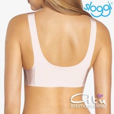 sloggi bralette zero feel bianco rosato