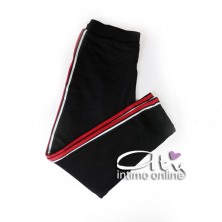 Jadea pinocchietto estivo con banda rossa 4959