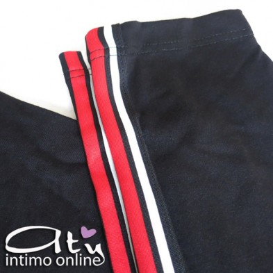 Jadea pinocchietto estivo con banda rossa 4959