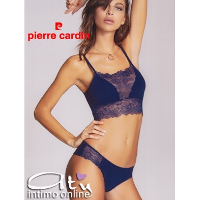 Lingerie set con top in pizzo + brasiliana Pierre Cardin 1126