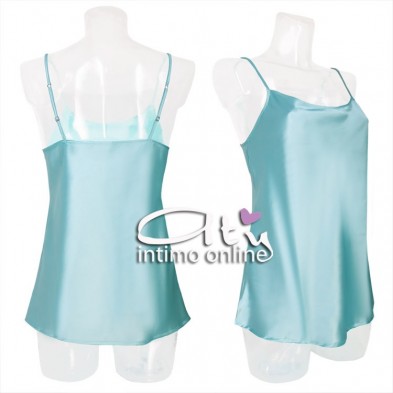 Top spallino sottile in raso Andra Lingerie A4146