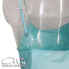 Top spallino sottile in raso Andra Lingerie A4146