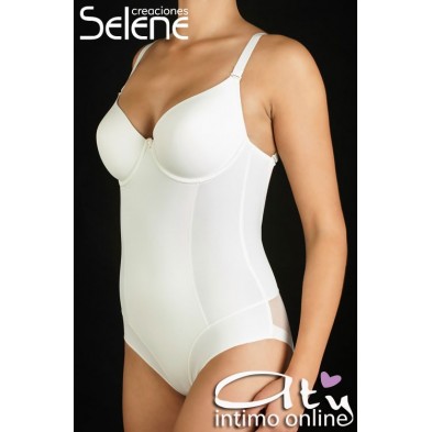 Body contenitivo Giorgia Selene retro tulle coppa C