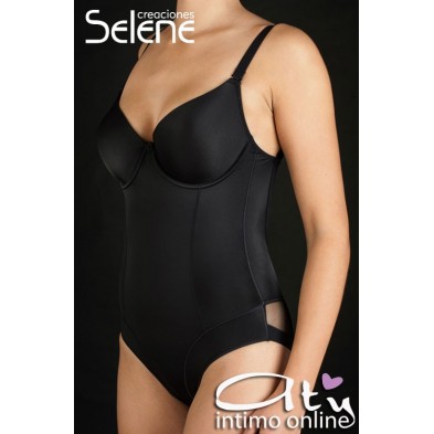 Body contenitivo Giorgia Selene retro tulle coppa C