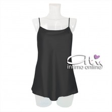 Top spallino sottile in raso Andra Lingerie A4146